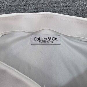 Collars & Co. XL Classic White Golf Polo Shirt Mens Short Sleeve